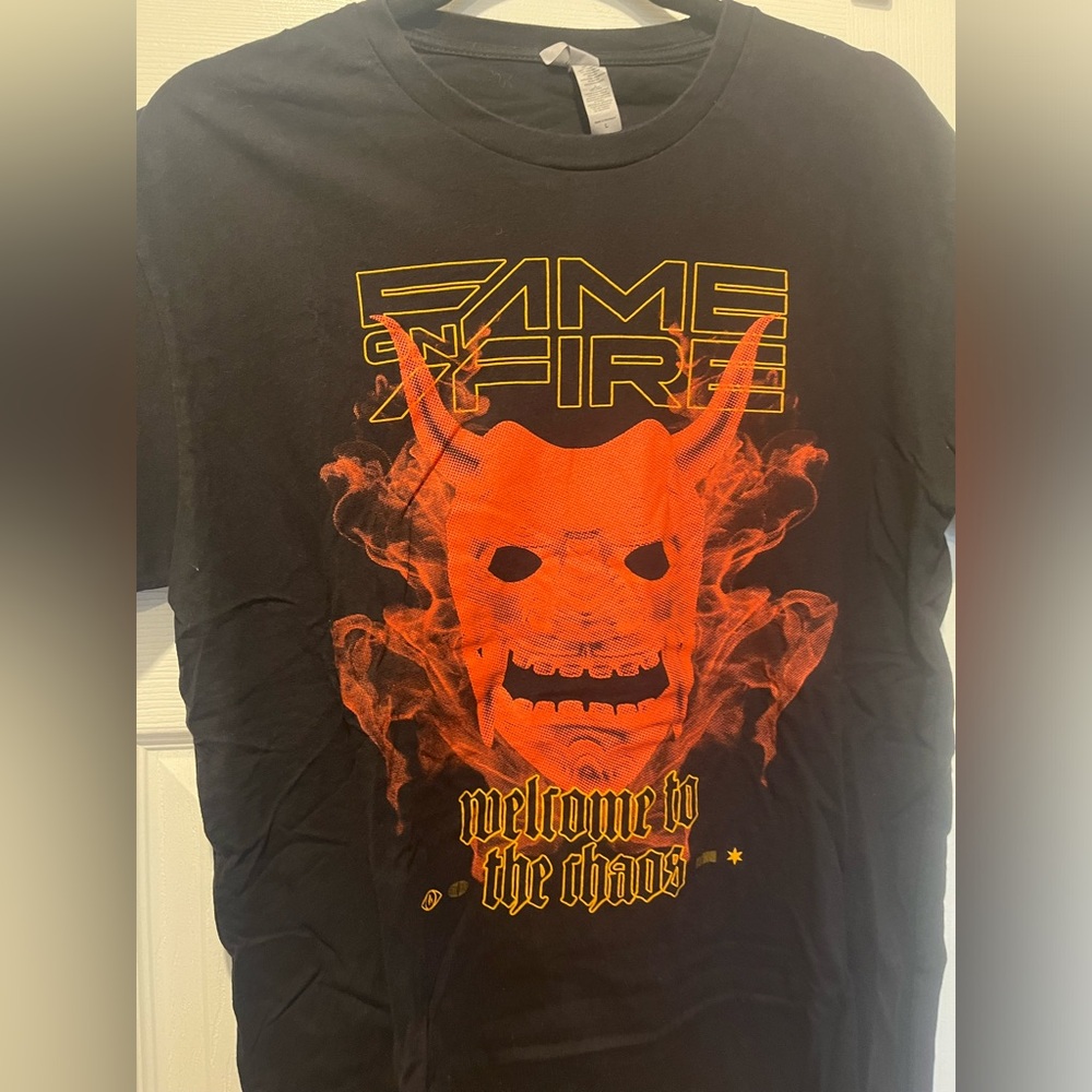 Fame On Fire welcome to the chaos shirt